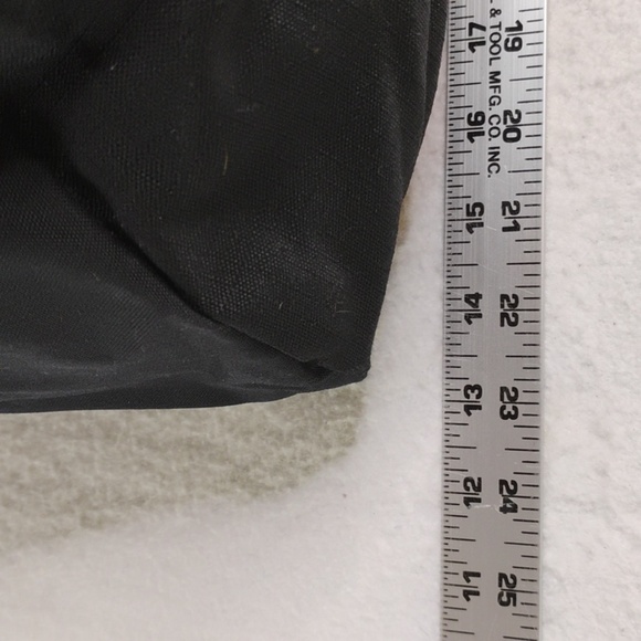 VINTAGE Jansport Cargo Duffle Bag Black Rip Stop1999 Yale Endowment Travel - Picture 4 of 8